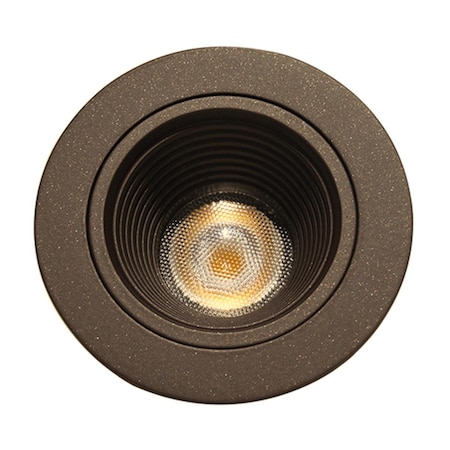 Nicor Lighting 2 in. LED Downlight with Baffle Trim, Oil Rubbed Bronze - 3000K DLR2-10-120-3K-OB-BF